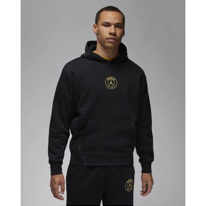 Vyriškas džemperis su gobtuvu Nike Jordan PSG, juodas