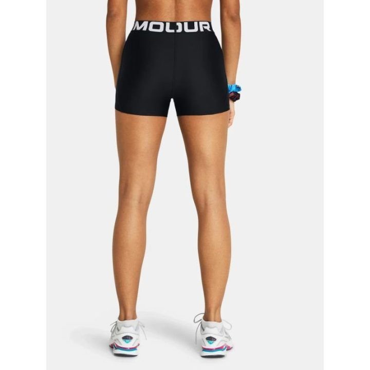 Moteriškos trumpos treniruočių tamprės Under Armour, juodos