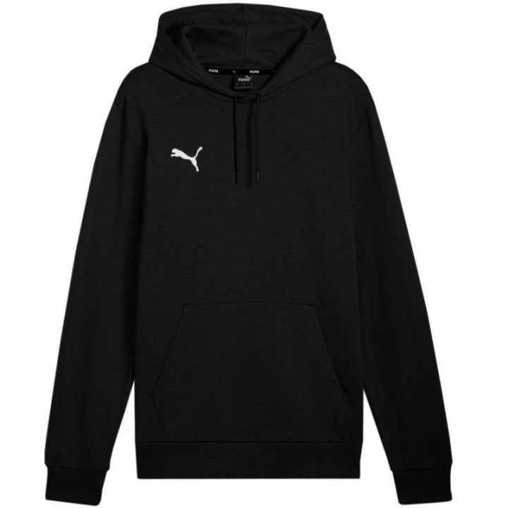 Vyriškas medvilninis džemperis Puma Team Goal Casuals, juodas