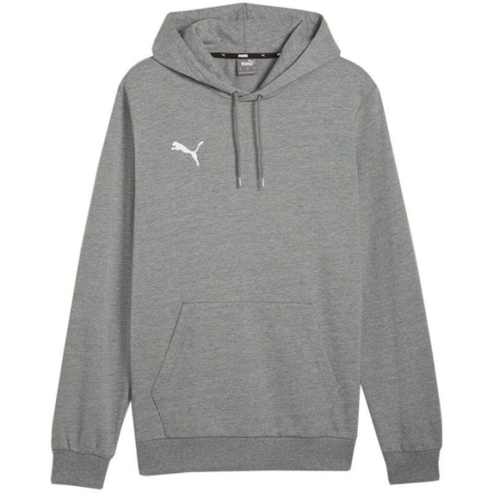 Vyriškas medvilninis džemperis Puma Team Goal Casuals, pilkas