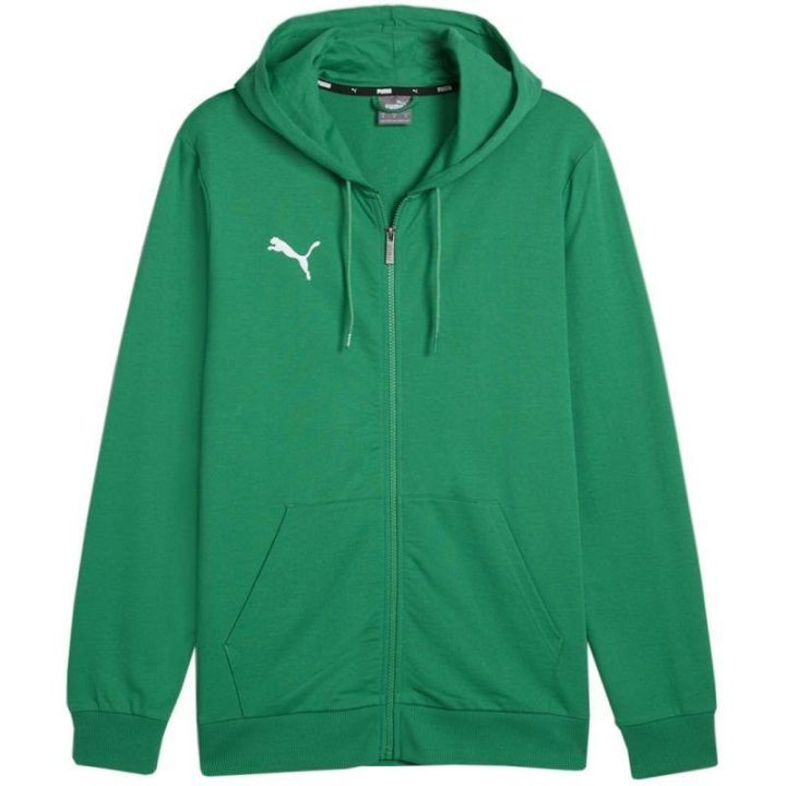 Vyriškas džemperis su gobtuvu Puma Team Goal Casuals, žalias