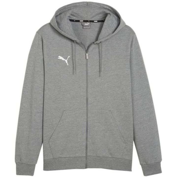 Vyriškas džemperis su gobtuvu Puma Team Goal Casuals, pilkas