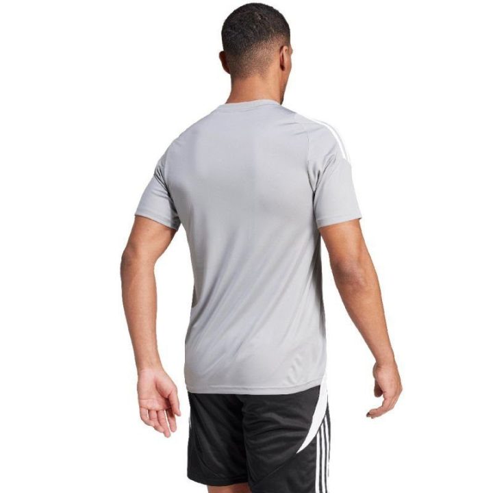 Vyriški futbolo marškinėliai su pailginta nugara adidas Tiro 24, pilki