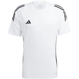 Vyriški prigludę futbolo marškinėliai adidas Tiro 24, balti