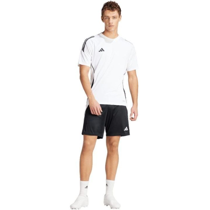 Vyriški prigludę futbolo marškinėliai adidas Tiro 24, balti