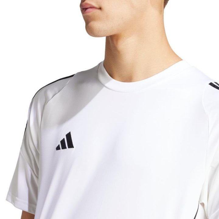 Vyriški prigludę futbolo marškinėliai adidas Tiro 24, balti
