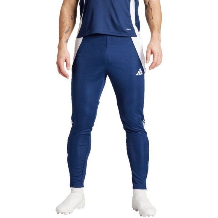 Vyriškos sportinės kelnės adidas Tiro 24, tamsiai mėlynos