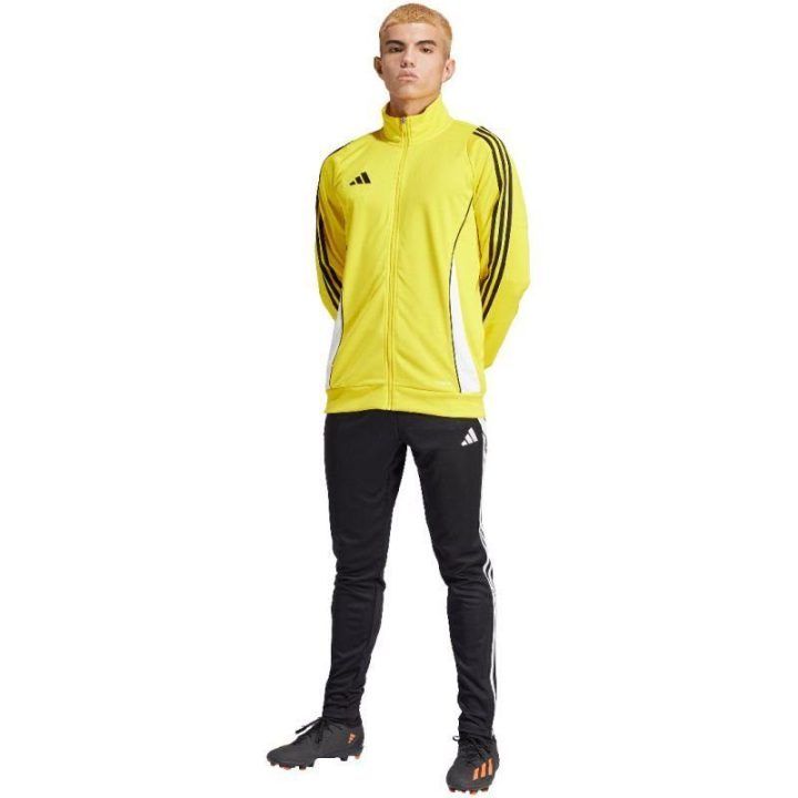 Vyriškas futbolo džemperis adidas Tiro 24 Training, geltonas ir juodas