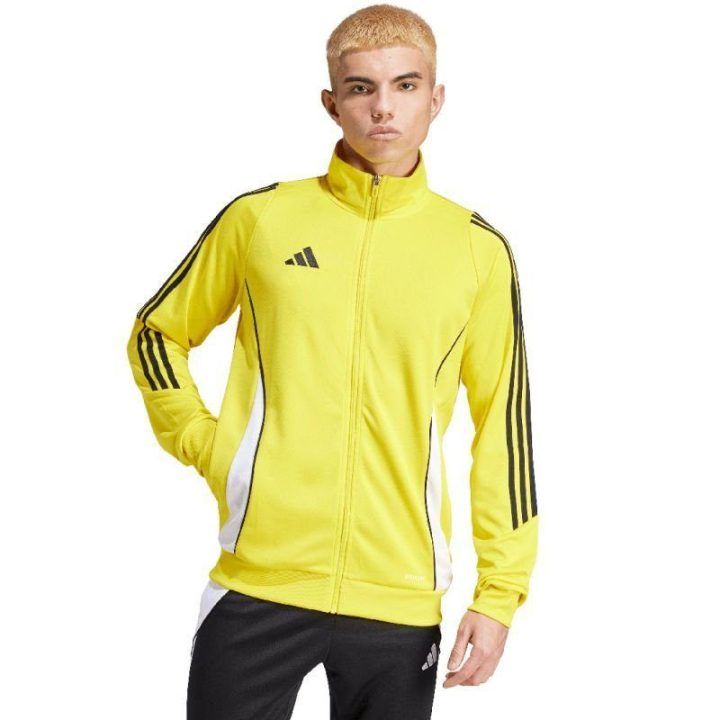 Vyriškas futbolo džemperis adidas Tiro 24 Training, geltonas ir juodas