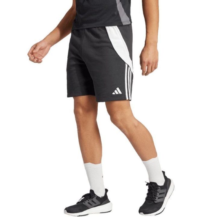 Vyriški medvilniniai šortai adidas Tiro 24 Sweat, juodi