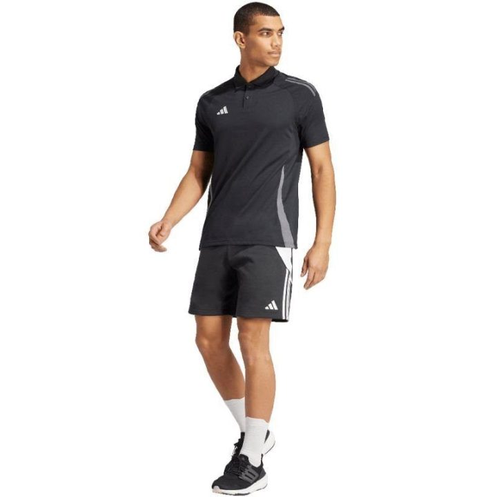 Vyriški medvilniniai šortai adidas Tiro 24 Sweat, juodi
