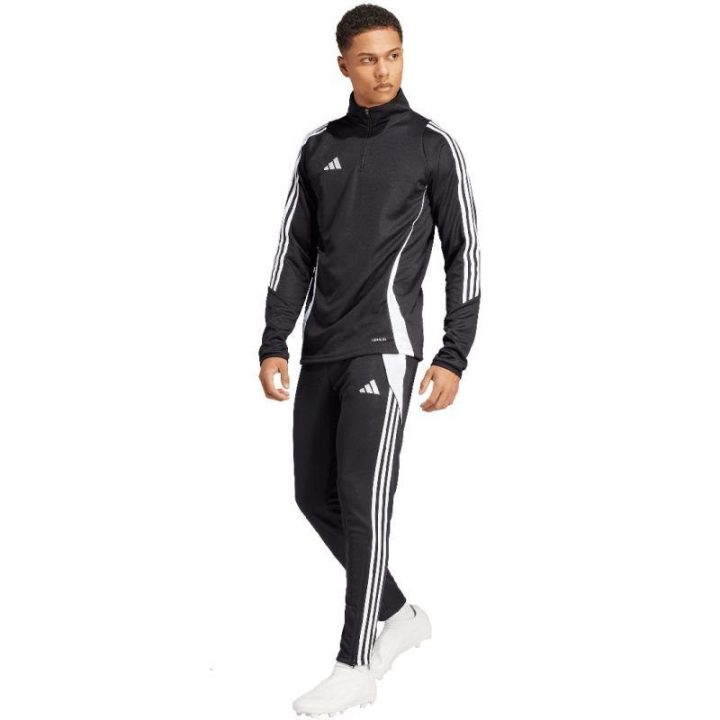 Vyriškos prigludusio kirpimo kelnės adidas Tiro 24, juodos