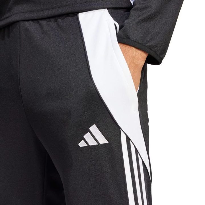 Vyriškos prigludusio kirpimo kelnės adidas Tiro 24, juodos