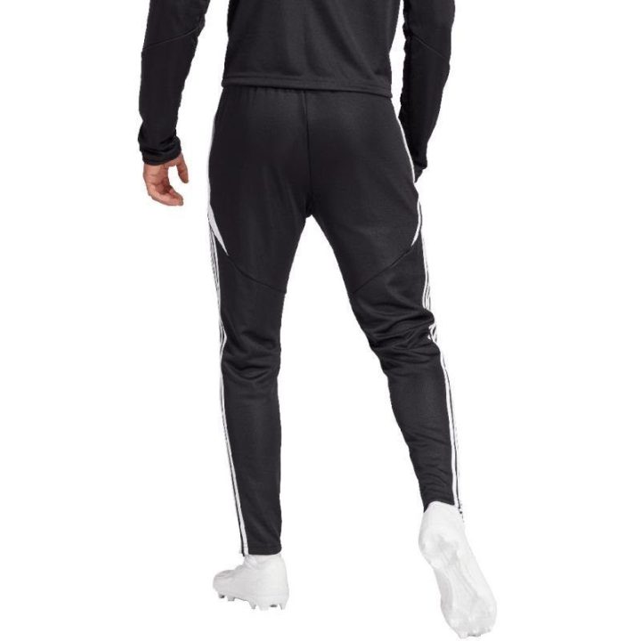 Vyriškos prigludusio kirpimo kelnės adidas Tiro 24, juodos