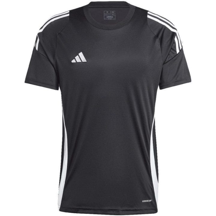 Vyriški prigludę futbolo marškinėliai adidas Tiro 24, juodi