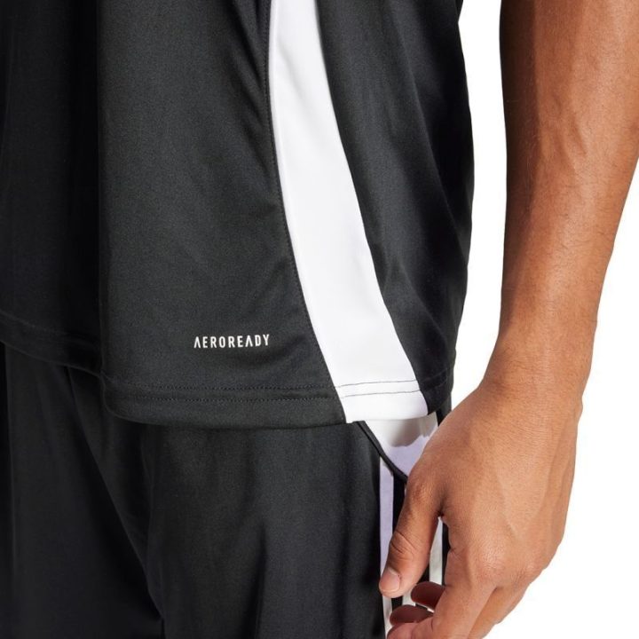 Vyriški prigludę futbolo marškinėliai adidas Tiro 24, juodi