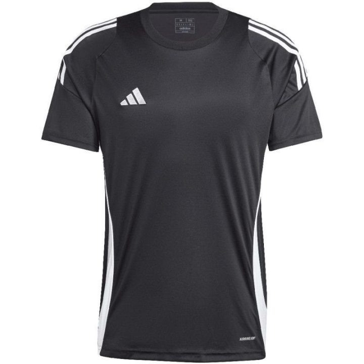 Vyriški prigludę futbolo marškinėliai adidas Tiro 24, juodi