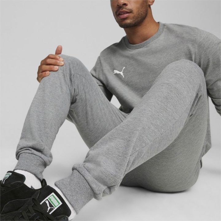 Vyriškos sportinės kelnės Puma Team Goal Casuals, pilkos