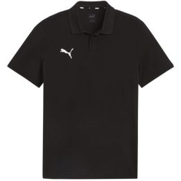 Vyriški medvilniniai polo marškinėliai Puma Team Goal Casuals, juodi
