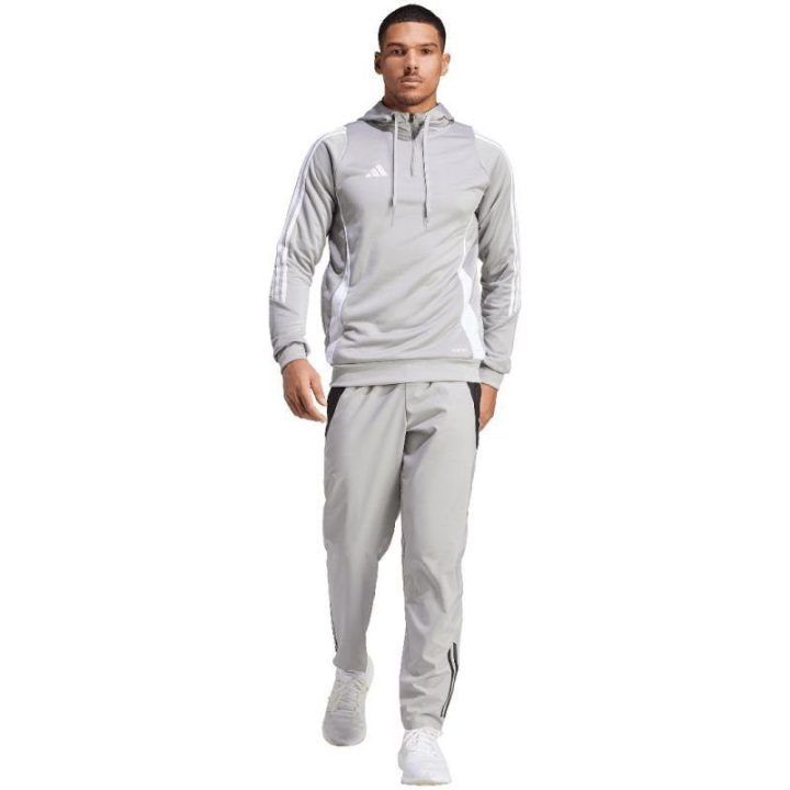Vyriškas džemperis su gobtuvu adidas Tiro 24 Training, pilkas