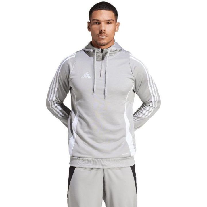 Vyriškas džemperis su gobtuvu adidas Tiro 24 Training, pilkas