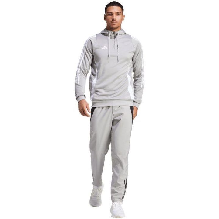Vyriškas džemperis su gobtuvu adidas Tiro 24 Training, pilkas