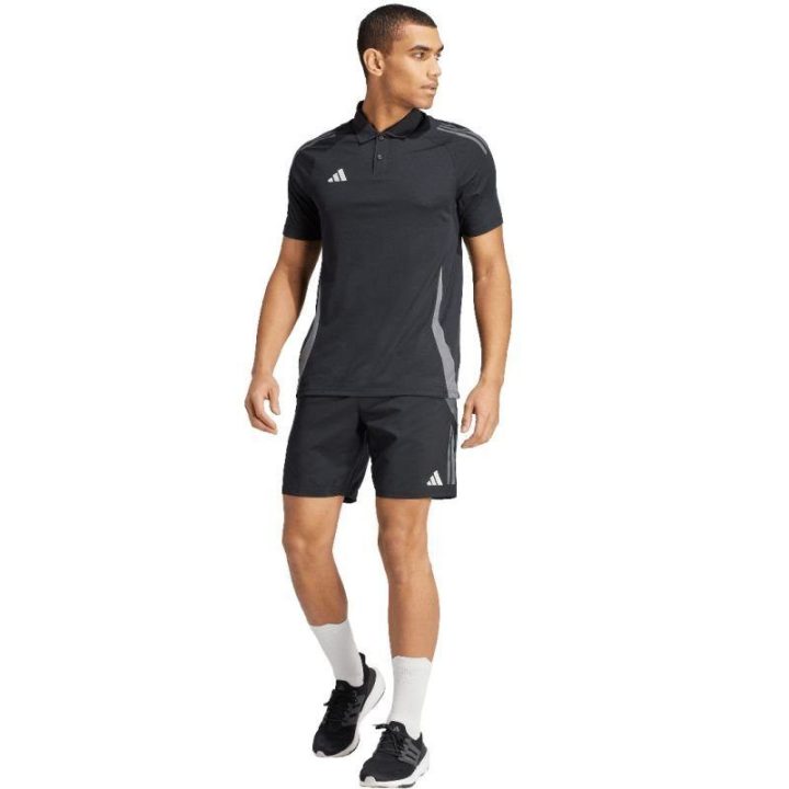 Vyriški polo marškinėliai adidas Tiro 24 Competition, juodi