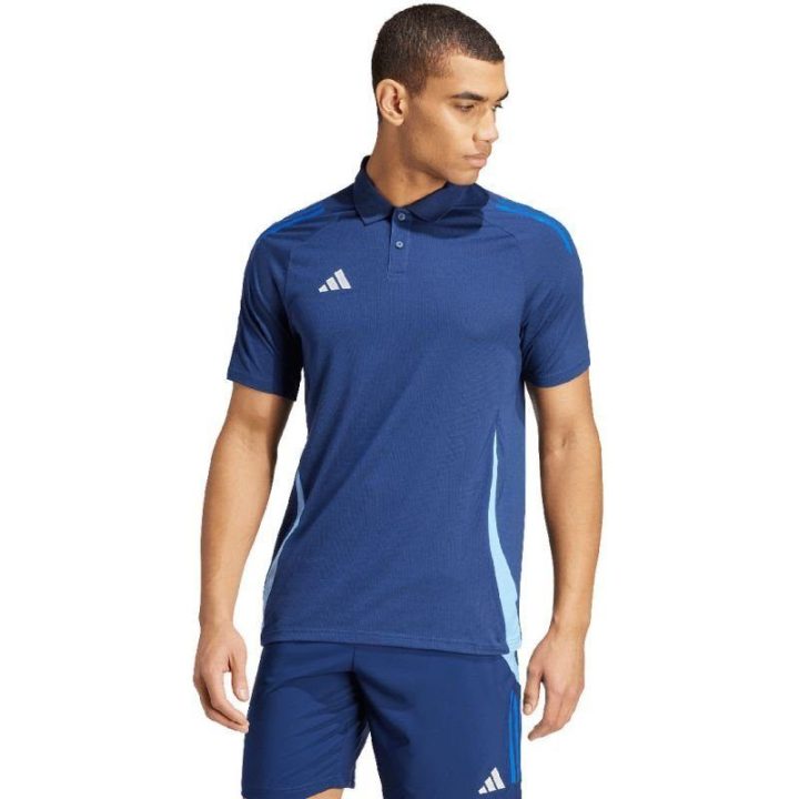 Vyriški polo marškinėliai adidas Tiro 24 Competition, tamsiai mėlyni