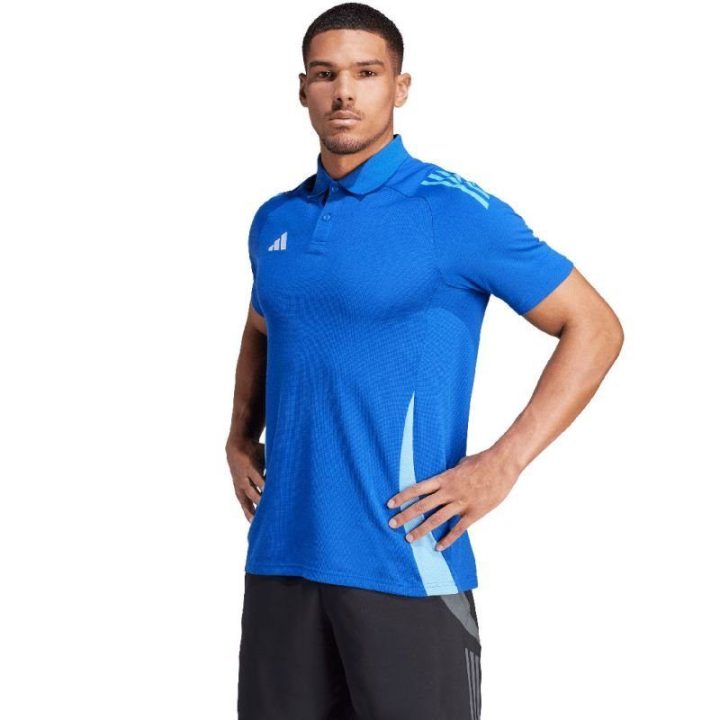 Vyriški polo marškinėliai adidas Tiro 24 Competition, mėlyni