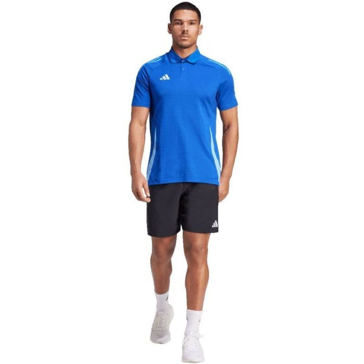 Vyriški polo marškinėliai adidas Tiro 24 Competition, mėlyni