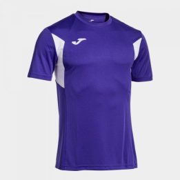 Uniseks marškinėliai Joma Winner III, violetiniai ir balti