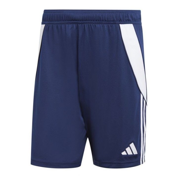 Vyriški įprasto kirpimo šortai adidas Tiro 24, tamsiai mėlyni