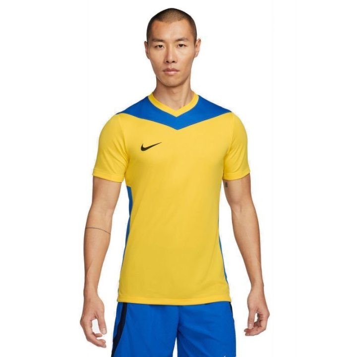 Vyriški treniruočių marškinėliai Nike Park Derby IV, geltoni ir mėlyni