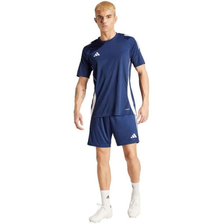 Vyriški treniruočių šortai adidas Tiro 24 Training, tamsiai mėlyni