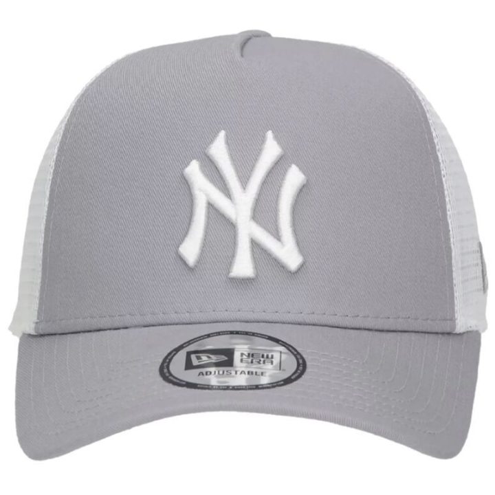 Kepurė su snapeliu New Era New York Yankees, pilka