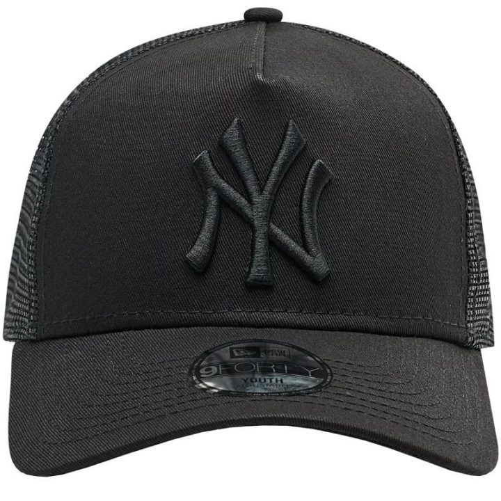 Vaikiška kepurė New York Yankees New Era 9Forty, juoda