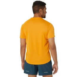 Vyriški marškinėliai ASICS Fujitrail Logo, oranžiniai