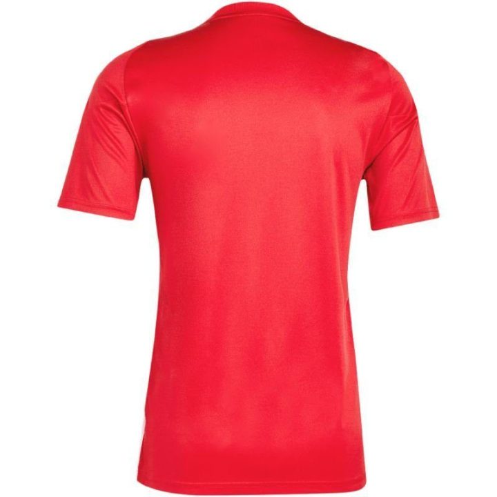 Vyriški prigludusio kirpimo futbolo marškinėliai adidas Tiro 24, raudoni