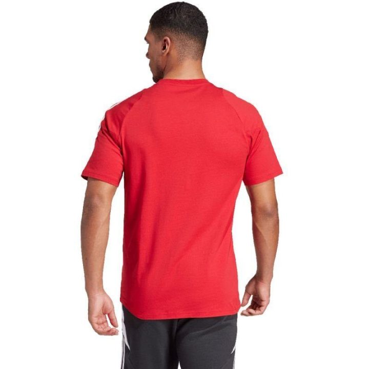 Vyriški medvilniniai marškinėliai adidas Tiro 24 Sweat, raudoni