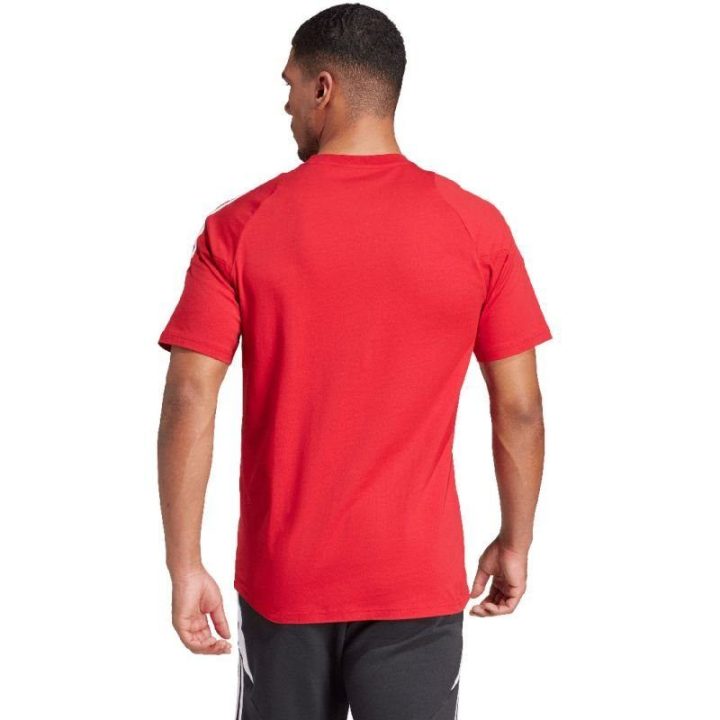 Vyriški medvilniniai marškinėliai adidas Tiro 24 Sweat, raudoni