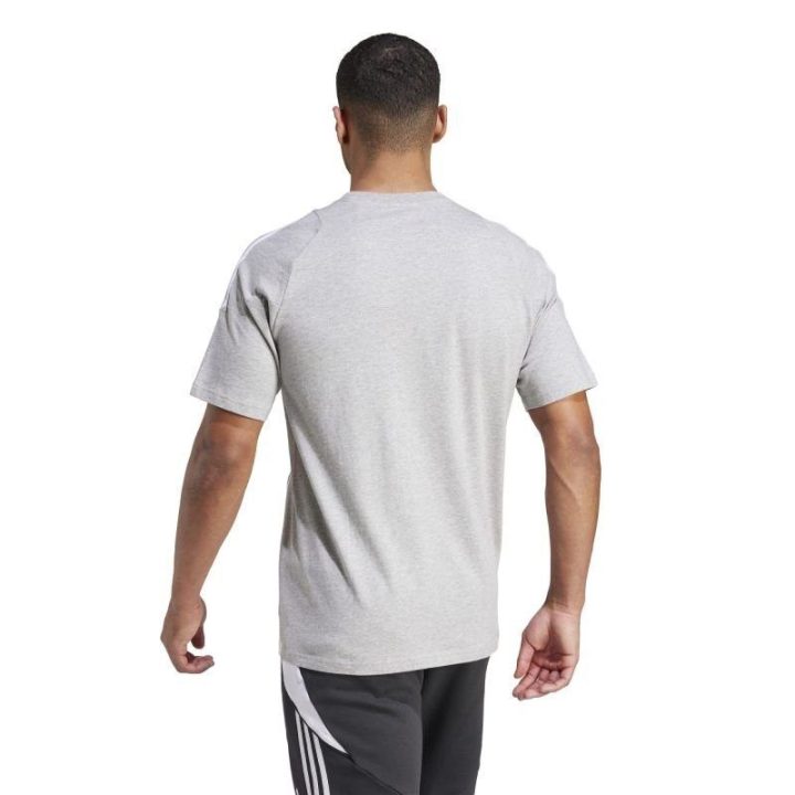 Vyriški medvilniniai marškinėliai adidas Tiro 24 Sweat, pilki
