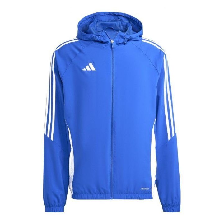 Vyriška vėjui atspari striukė adidas Tiro 24, mėlyna