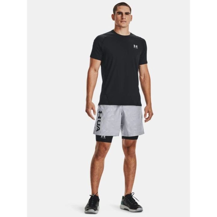 Vyriški greitai džiūstantys treniruočių šortai Under Armour, juodi