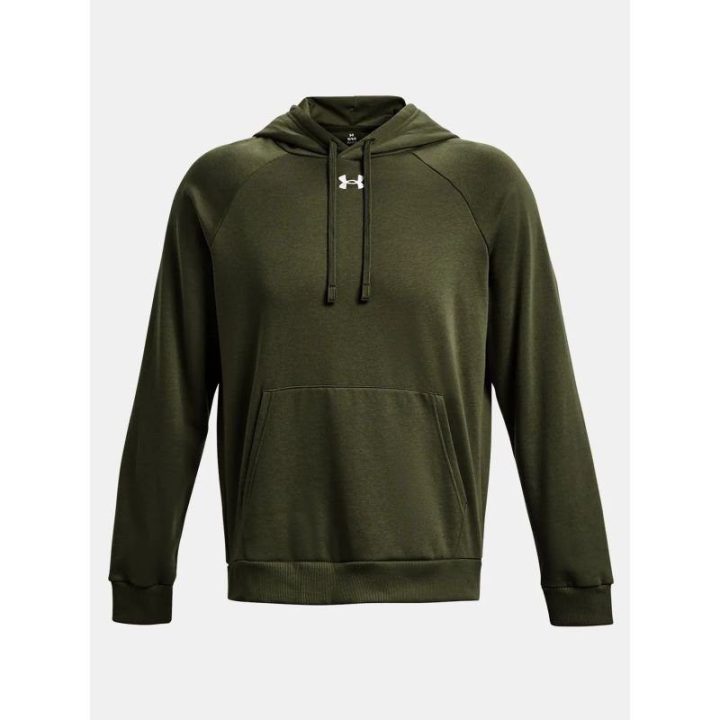 Vyriškas džemperis su kengūros kišene Under Armour, žalias