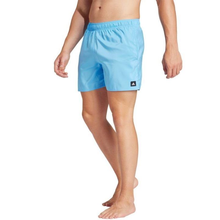 Vyriški maudymosi šortai adidas Solid CLX Classic-Length, mėlyni