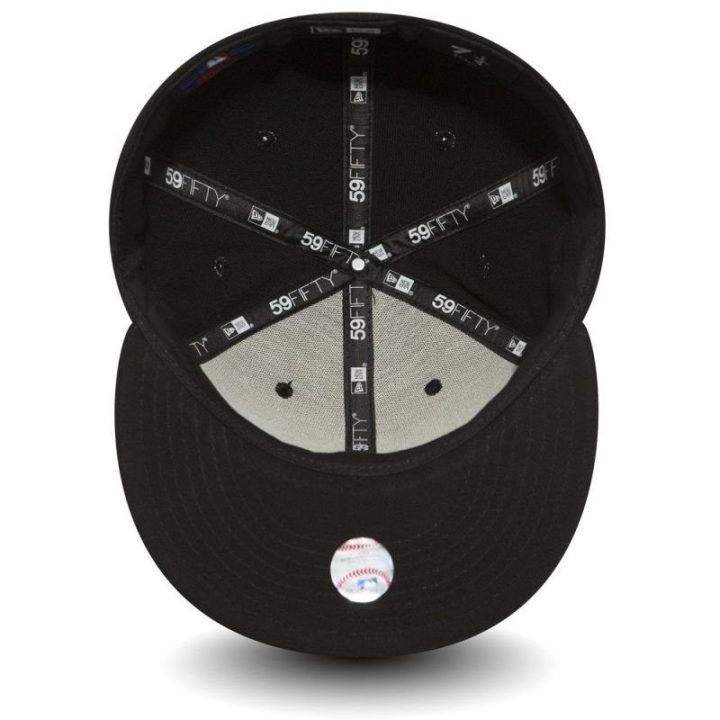 Kepurė su tiesiu snapeliu New Era Yankees 59FIFTY, juoda