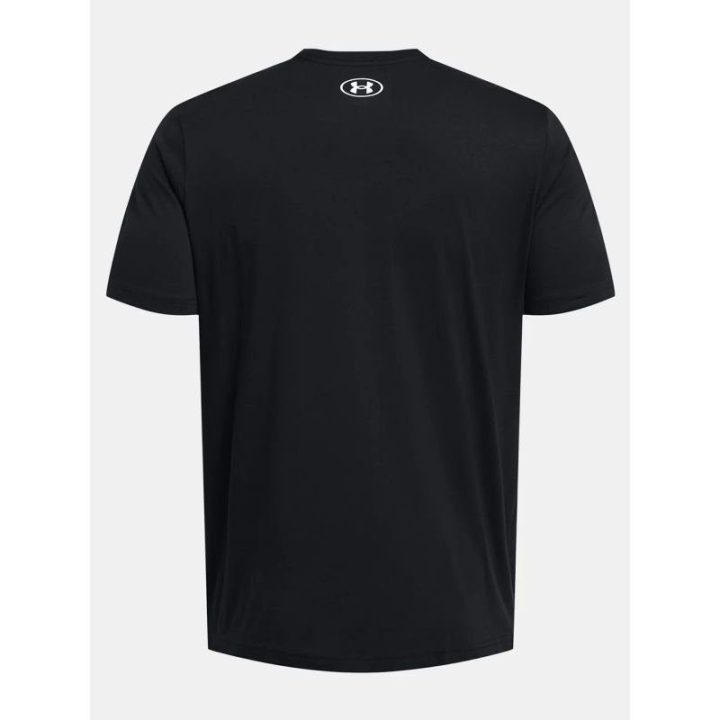 Vyriški medvilniniai marškinėliai Under Armour Sportstyle Logo, juodi
