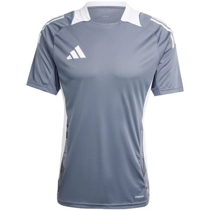 Vyriški futbolo marškinėliai adidas Tiro 24, pilki