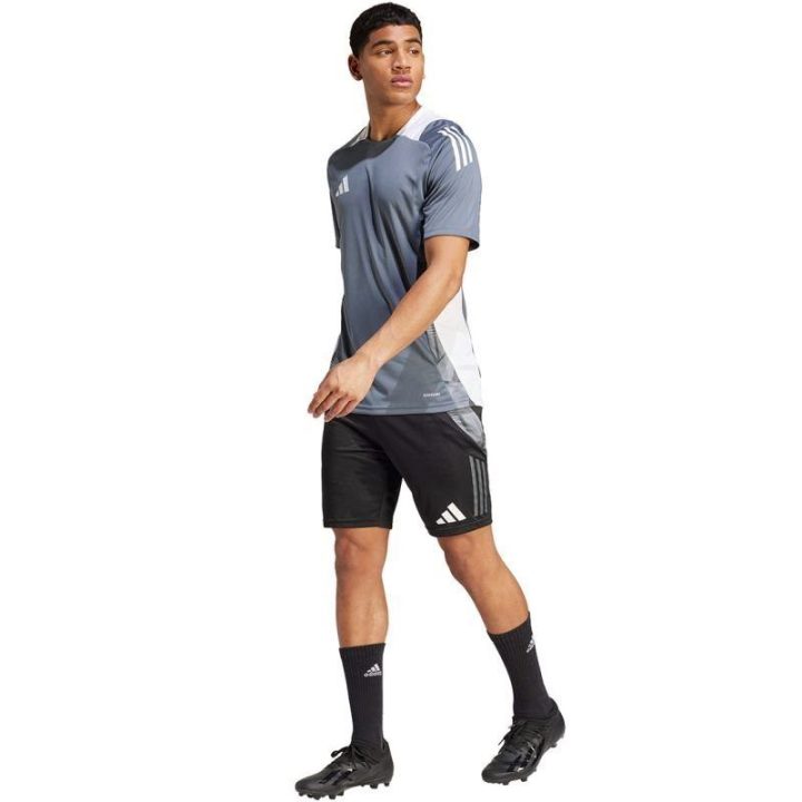 Vyriški futbolo marškinėliai adidas Tiro 24, pilki