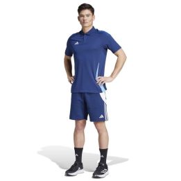 Vyriški medvilniniai šortai adidas Tiro 24, tamsiai mėlyni